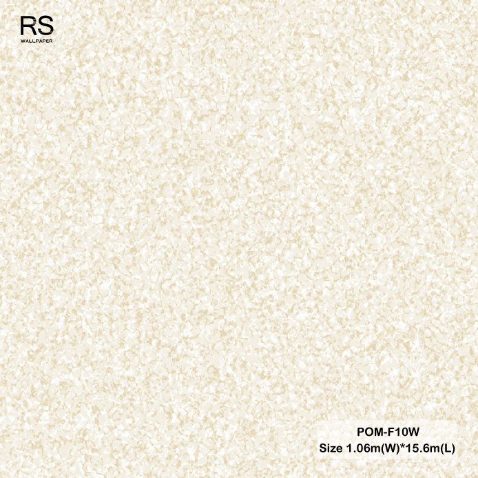 วอลเปเปอร์ลายคอนกรีต สีครีมปนทอง POM-F10W