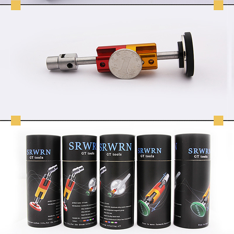 เครื่องมือจักรยานแบบพกพาซ่อนใส่ฝาปิดดกะโหลกกลวง SRWRN (สำหรับ SHIMANO)