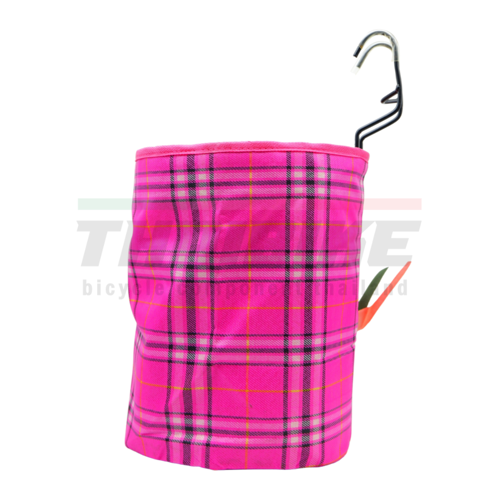 กระเป๋าติดหน้าแฮนด์จักรยาน ตะกร้าหน้าจักรยาน แบบเกี่ยวแฮนด์