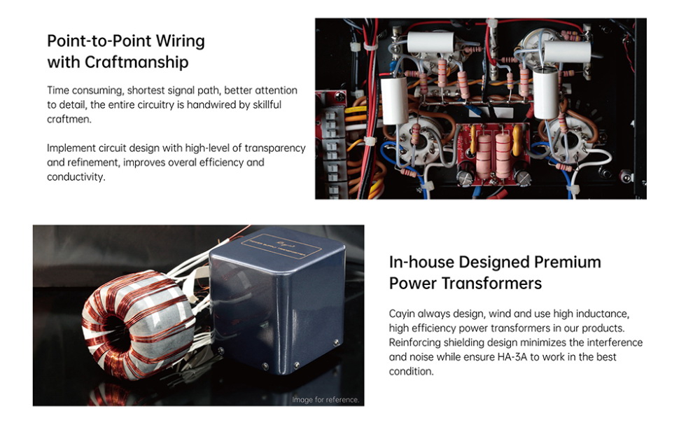 [สั่งจองล่วงหน้า] Cayin HA-3A แอมป์ตั้งโต๊ะหลอดแก้วสูญญากาศ ประกันศูนย์ไทย