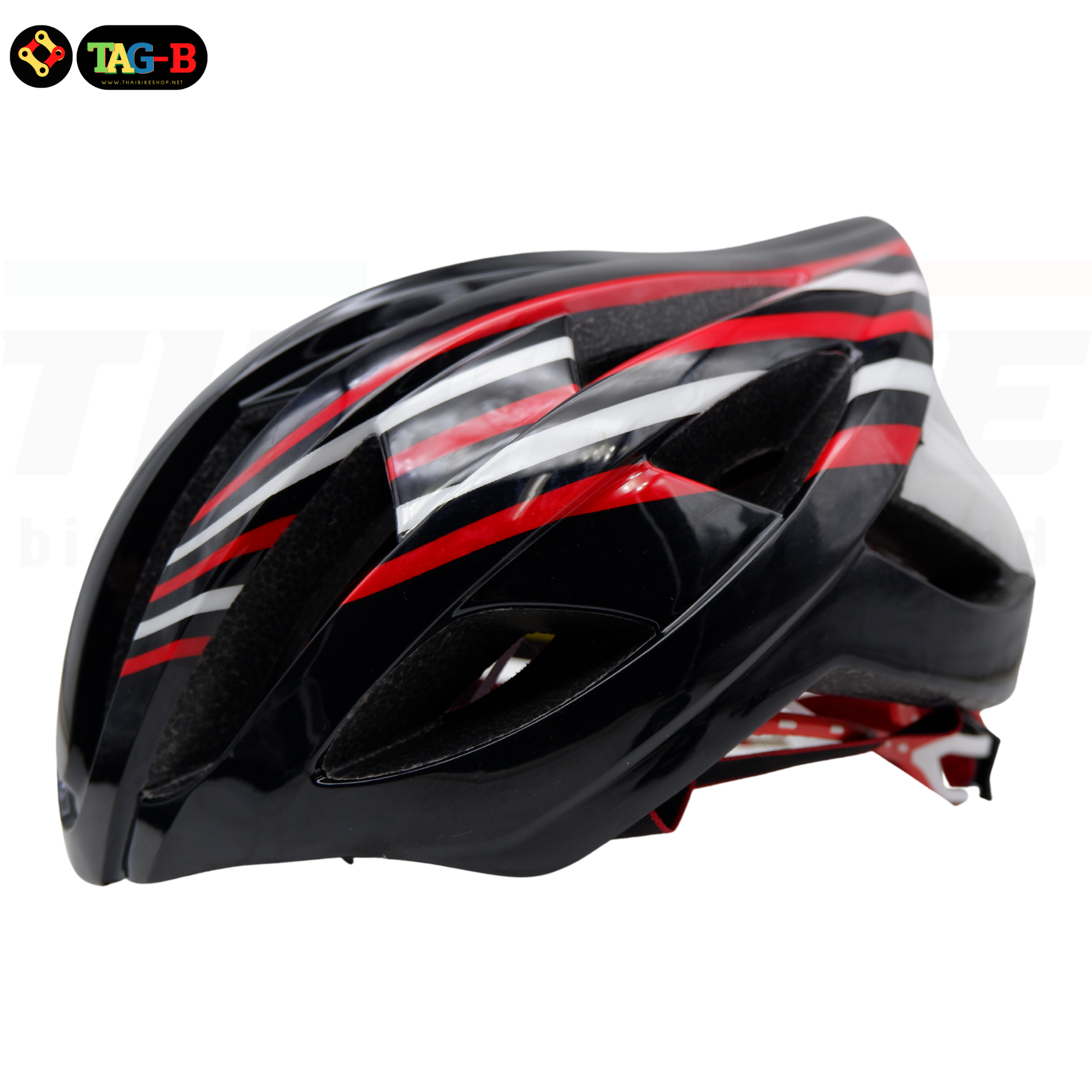 หมวกไฟ หมวกกันน็อคจักรยาน CIGNA รุ่นมีไฟด้านหลัง ชาร์จได้ ไฟสีสลับ