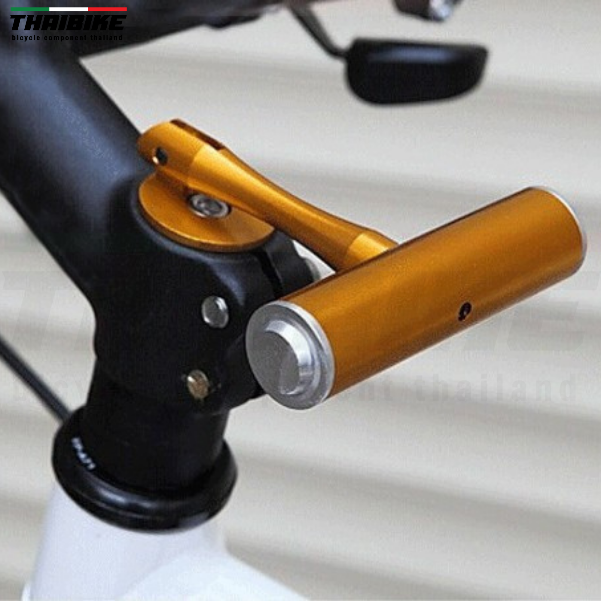 ฝาปิดสเต็มจักรยานแบบที่ยึดไฟ ยึดไมล์ แบบตัว T STEM