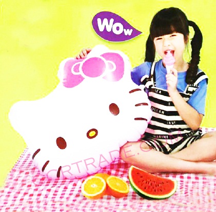 ตุ๊กตาเป่าลมคิตตี้ 55 ซม. (ลิขสิทธิ์แท้)(1x3)