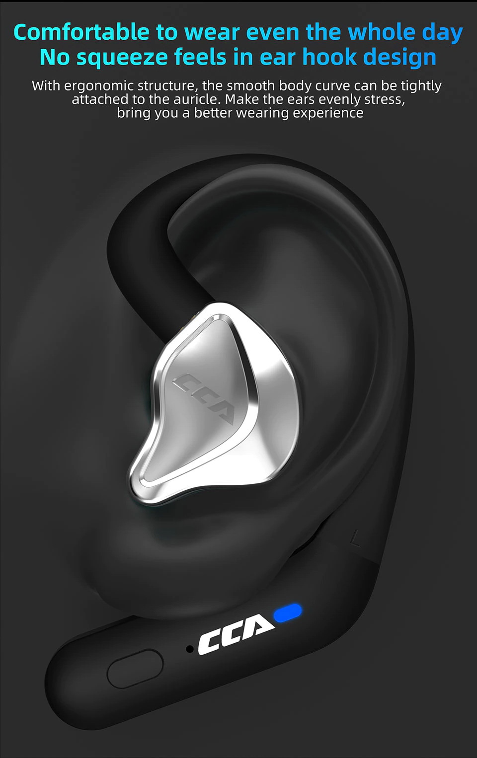 ขาย CCA BTX ตัวแปลงหูฟัง ขั้ว 2พิน 0.75 ให้รองรับ Bluetooth 5.2 ประกันศูนย์ไทย