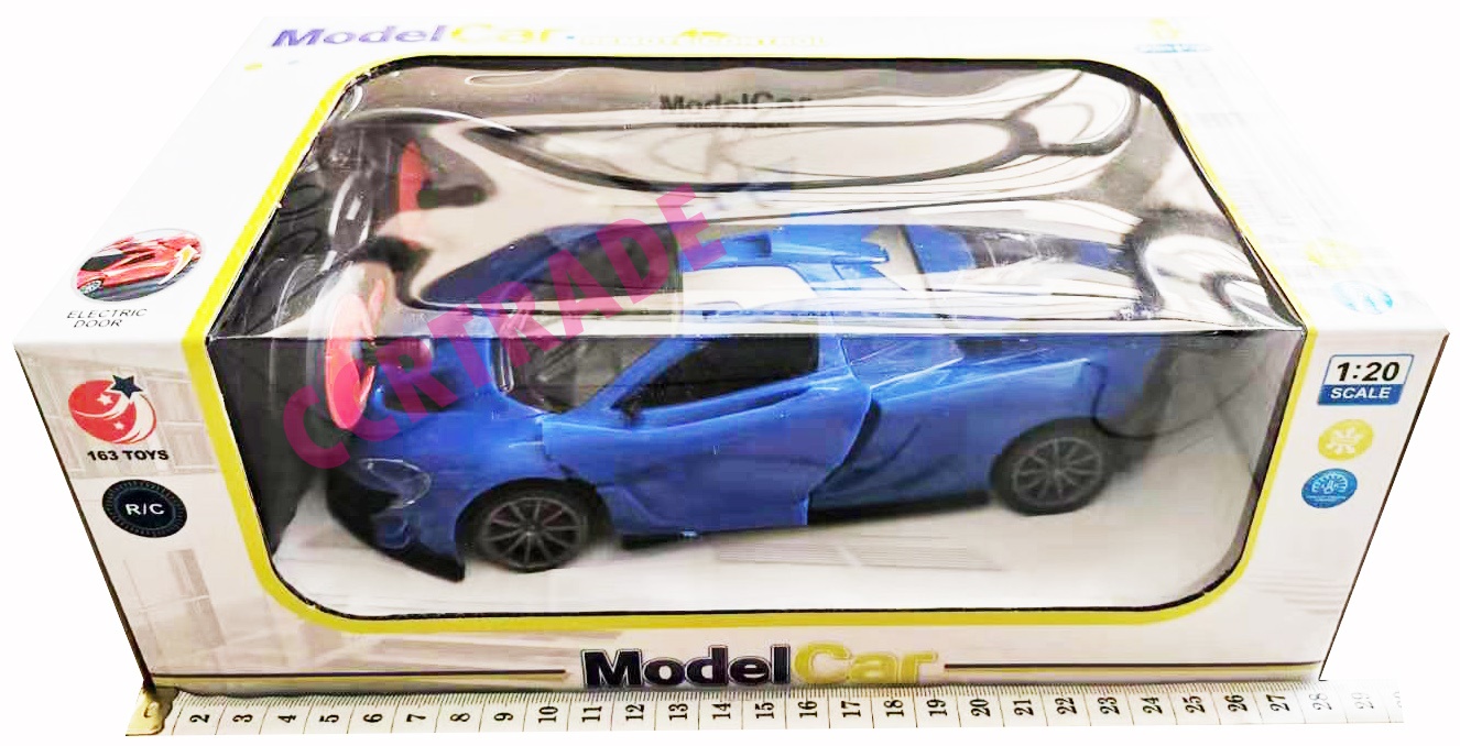 รถแลมโบกีนี่บังคับ+ถ่านชาร์ท มีไฟหน้ากล่อง 15x28 ซม.(1x3)