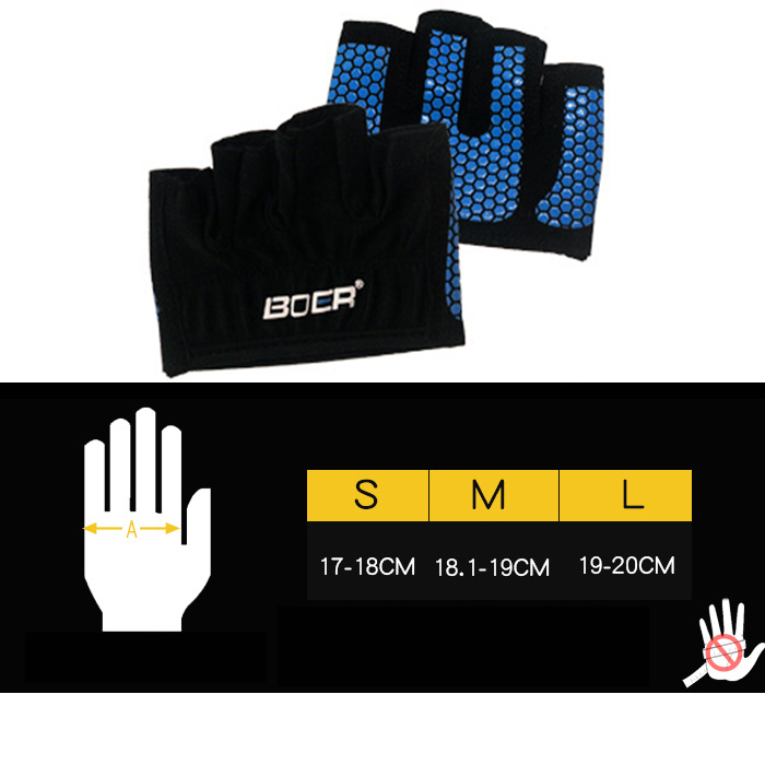 ถุงมือสำหรับฟิสเนต Grips pad boer