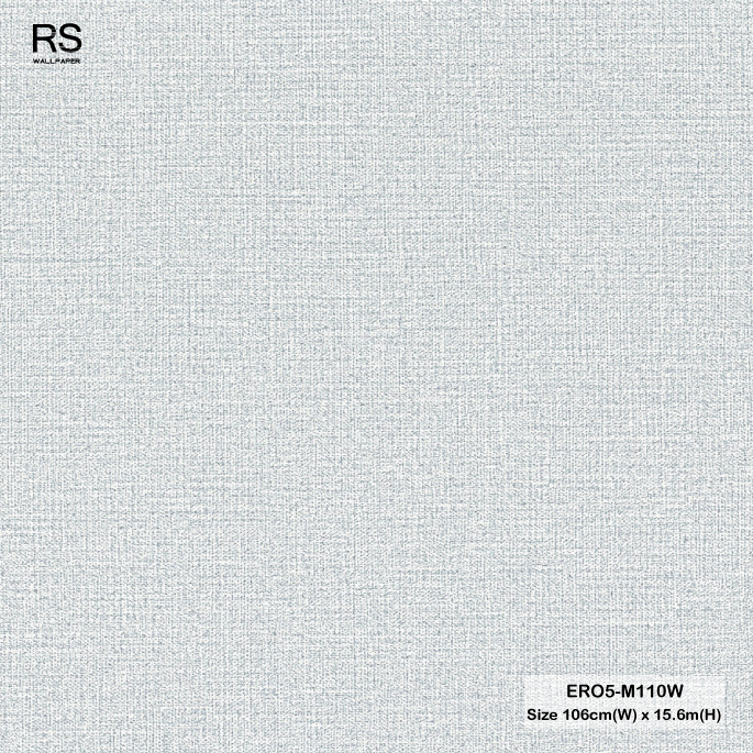 วอลเปเปอร์สีฟ้าอมเทา ERO5-M110W