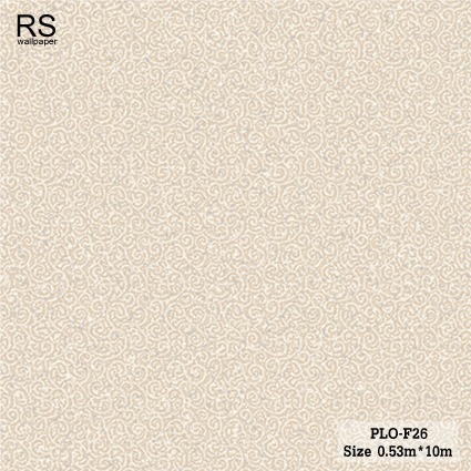 วอลเปเปอร์ ลายคลาสสิคก้นหอย โทนสีน้ำตาลอมส้ม PLO-F26