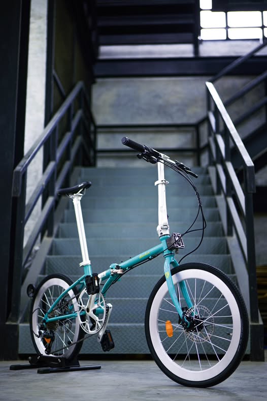 BACKER : DIEGO X จักรยานพับได้ เฟรมโครโมลี่ ตีนผี Shimano Tiagra 10 สปีด ดิสเบรกน้ำมัน