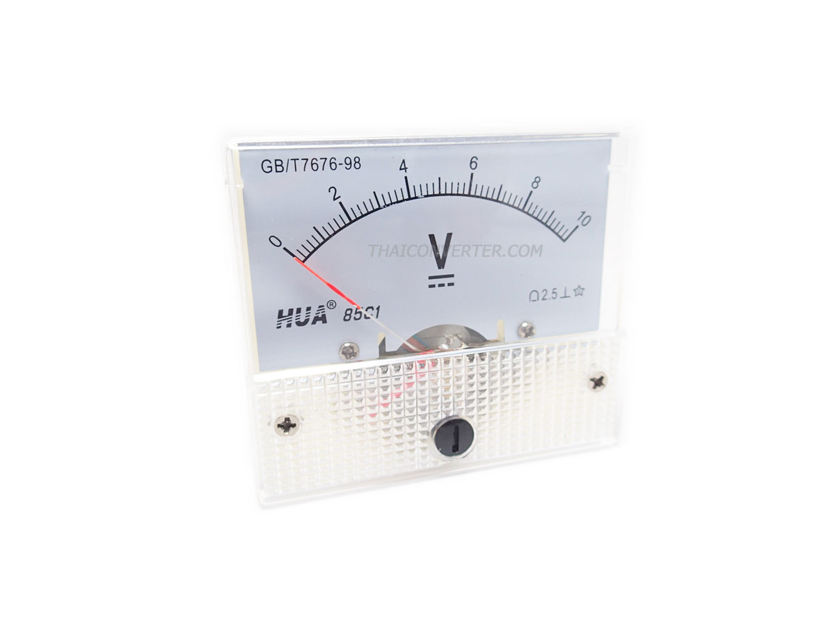 DC Analog Voltmeter 0-10V