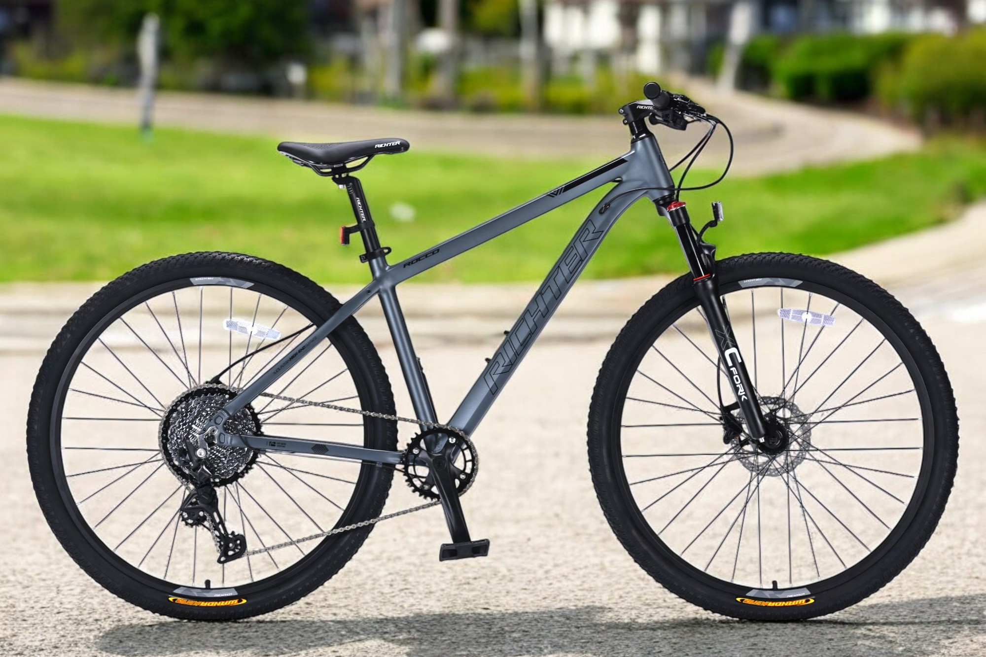 RICHTER : ROCCO NEW2025 จักรยานเสือ๓ุเขา เฟรมอลูมิเนียม ล้อ 29" เกียร์ Shimano Deore 12 สปีด ดิสเบรกน้ำมันไฮดรอลิกส์