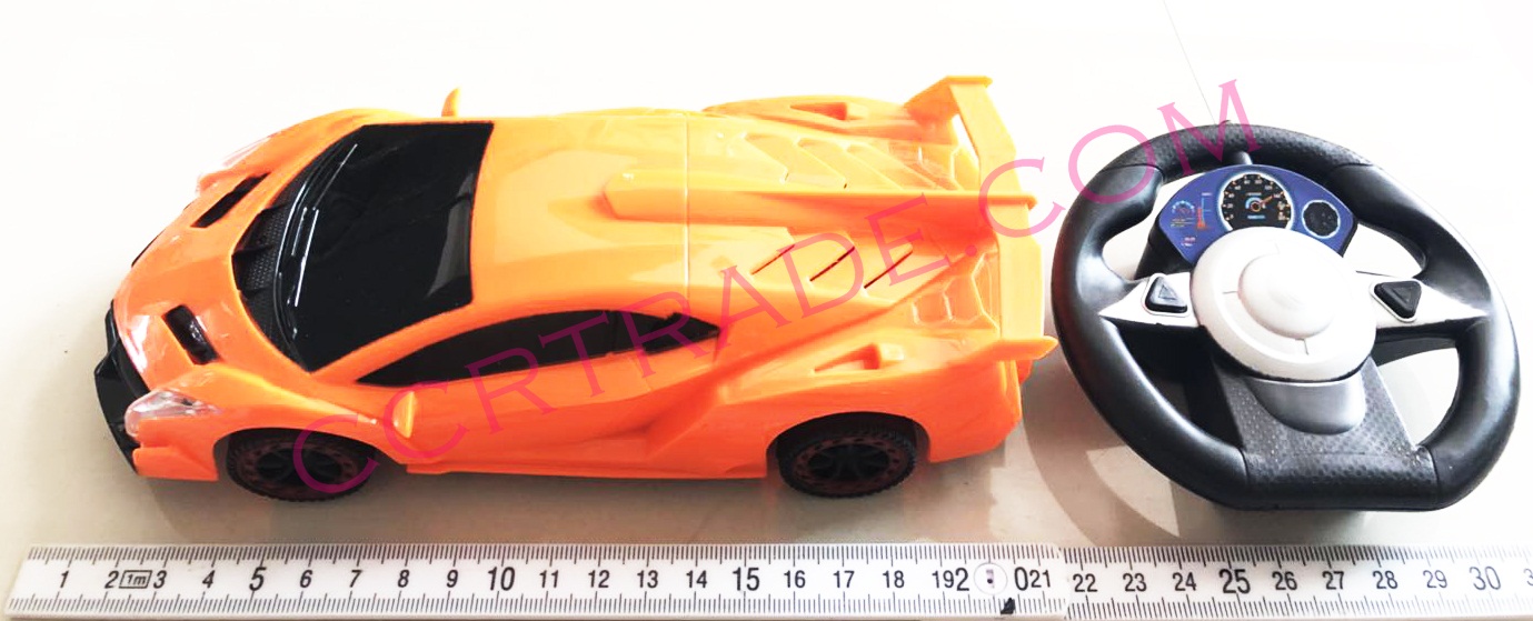 รถสปอร์ตบังคับพวงมาลัยไร้สายกล่อง 24 ซม.(1x3)