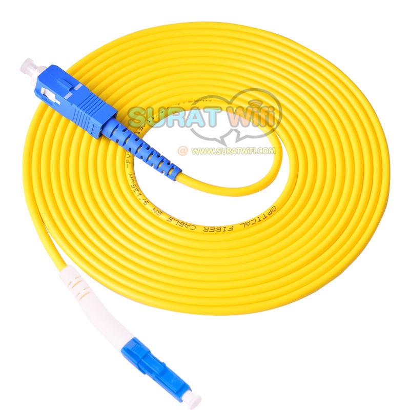 LC-SC Fiber Optical Patch Cord ยาว3เมตร
