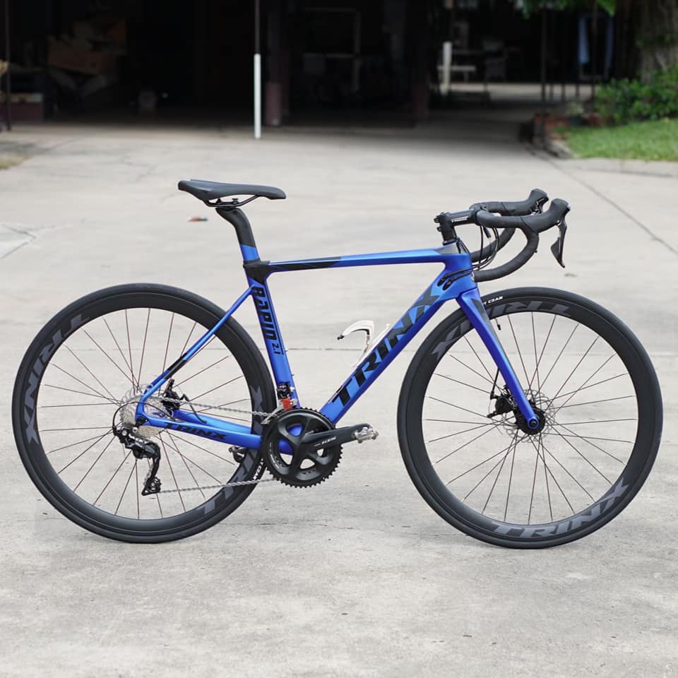 TrinX RAPID 2.1 เสือหมอบเฟรมคาร์บอน ดิสเบรกน้ำมัน 105 เกียร์ Shimano 105