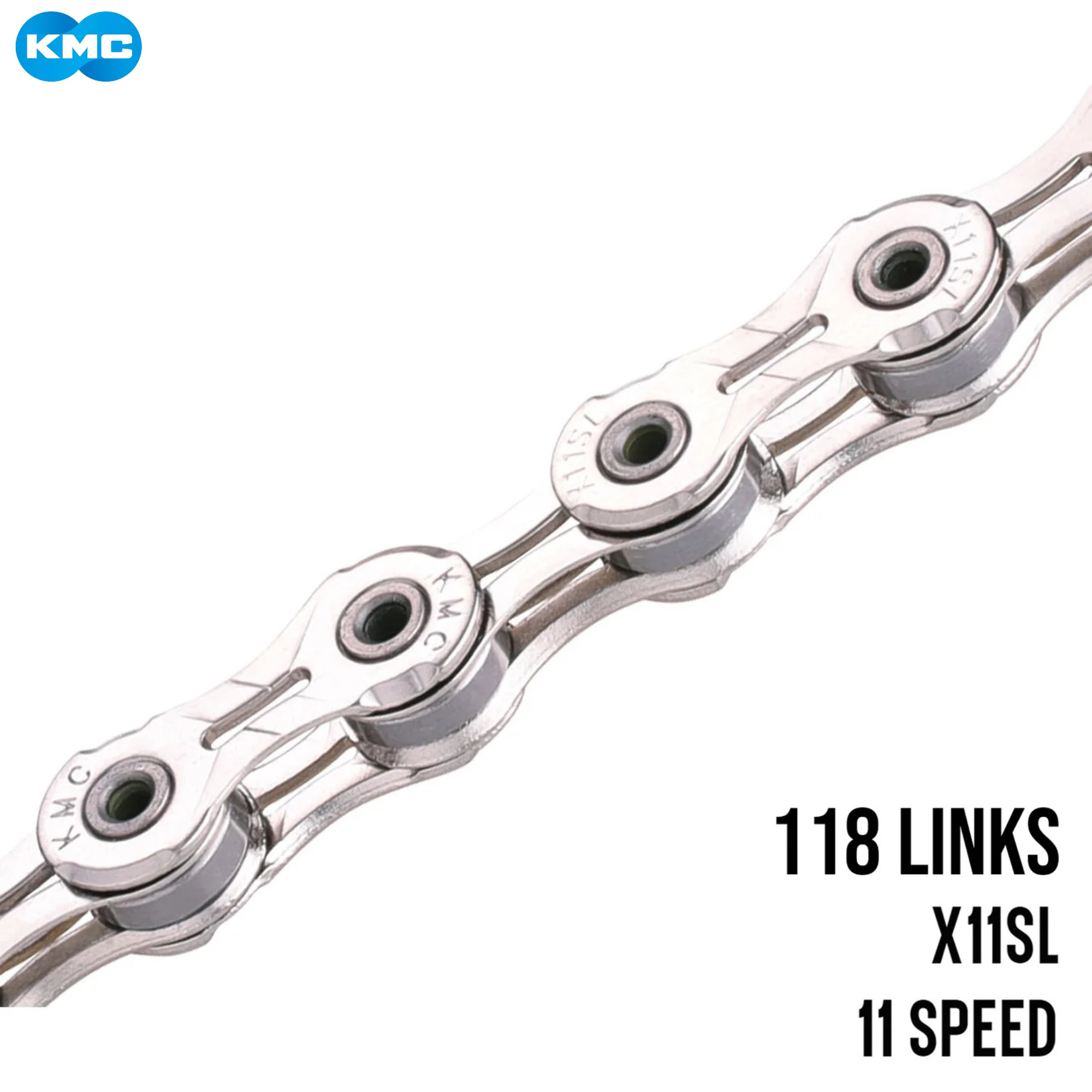 ของแท้ โซ่จักรยาน KMC X11SL สำหรับเสือหมอบและเสือภูเขา รุ่น TOP