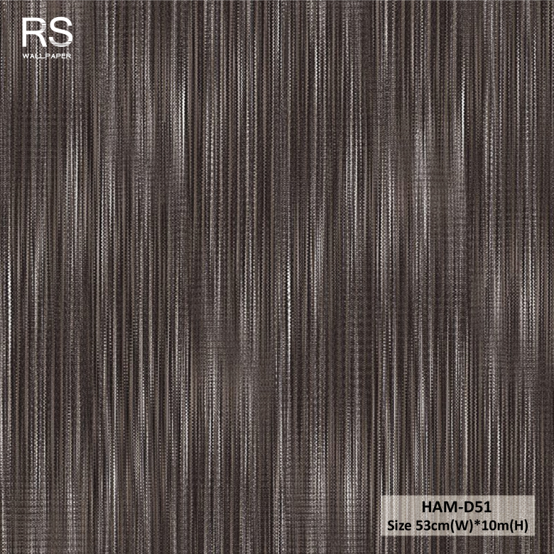 วอลเปเปอร์ สีน้ำตาลปนดำ HAM-D51