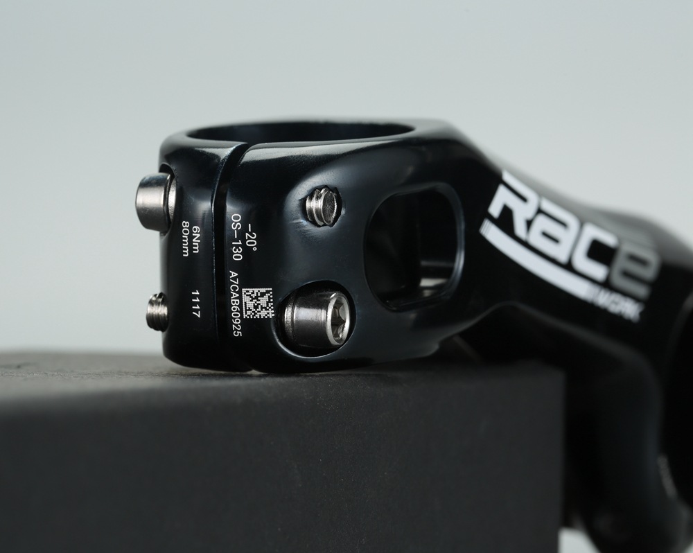 สเต็มอลูมิเนียมใส่จักรยาน เสือภูเขา เสือหมอบ ขนาด +-20 องศา RACEWORK 80 90 100mm