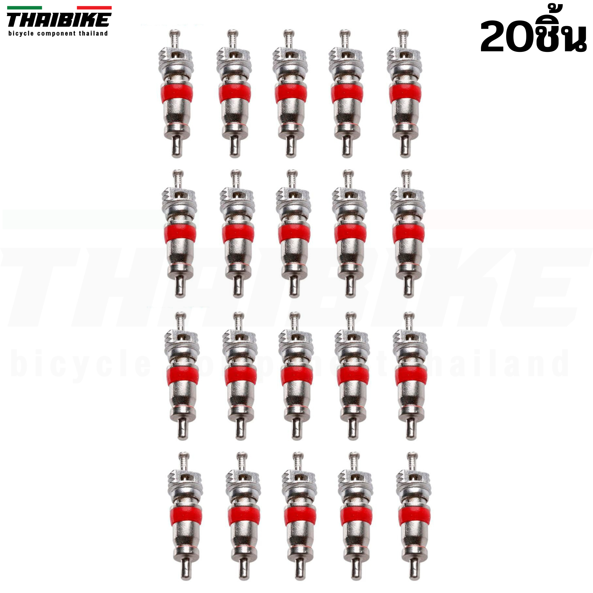 หัววาล์วจุ๊บใหญ่จักรยาน รถยนต์ มอเตอร์ไซต์ ศรจุ๊บลม ยางวาล์วแกนจุ๊บใหญ่ AV