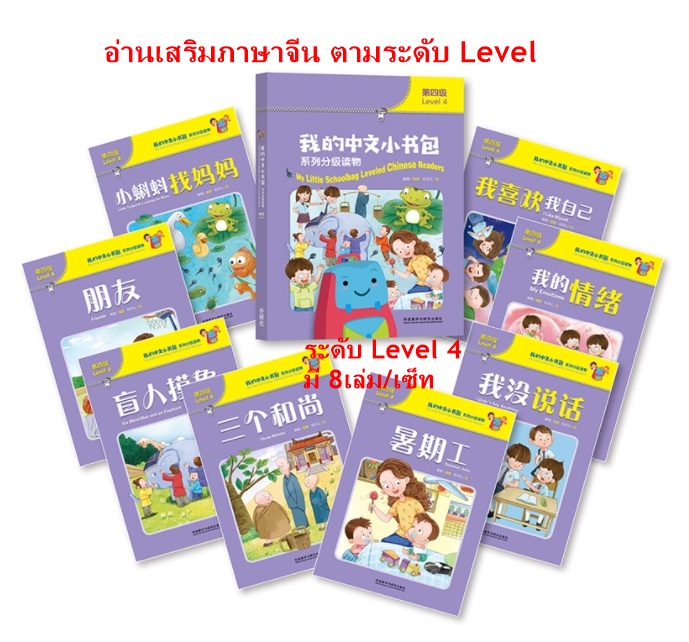 อ่านเสริมภาษาจีน My Little Schoolbag (4) 我的中文小书包