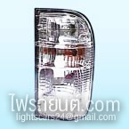 ไฟท้าย TOYOTA โตโยต้า HILUX TIGER 2003(D4D) Tail lamp Crytral สีขาวล้วน คุณภาพดี งานส่งออก