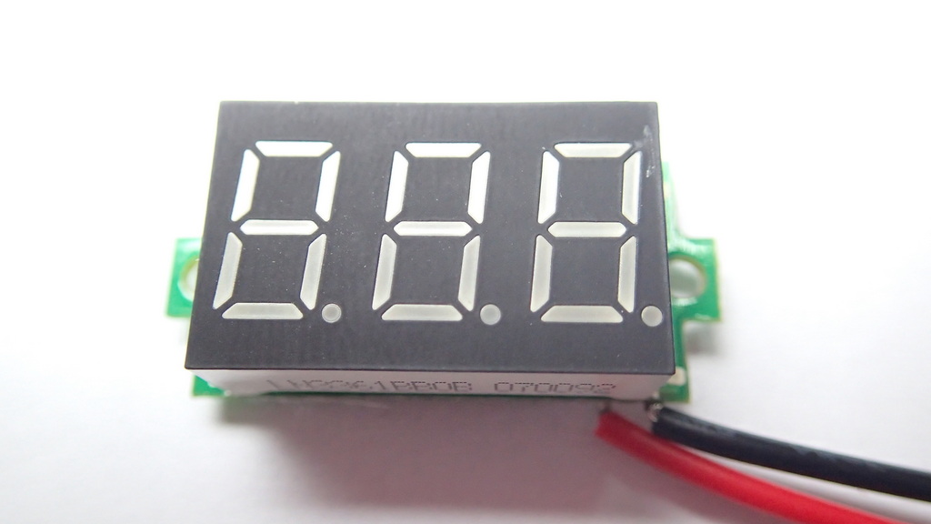 DC Digital Volt Meter 3.2-30V Two-Wire