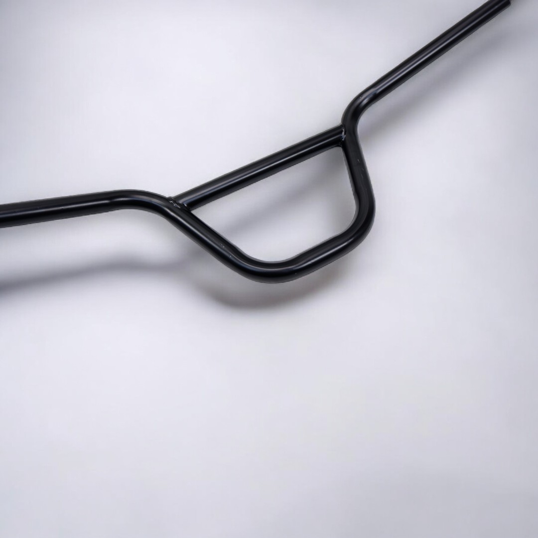 แฮนด์จักรยาน BMX คาดตรง ชุบดำ | ความยาว 680 / 720 มม. | เหล็กชุบแข็งแรง