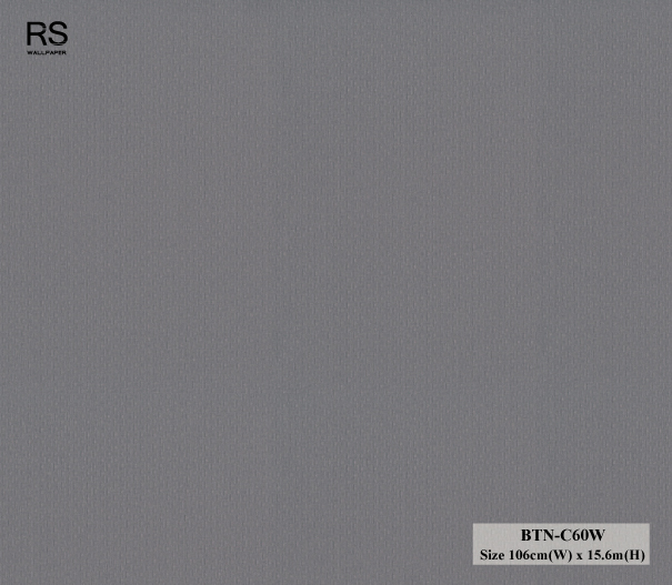 วอลเปเปอร์สีพื้น เทาเข้ม BTN-C60W