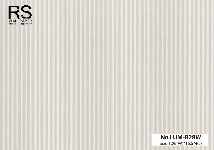 วอลเปเปอร์ ลายทางเส้นเล็กๆ No.LUM-B28W