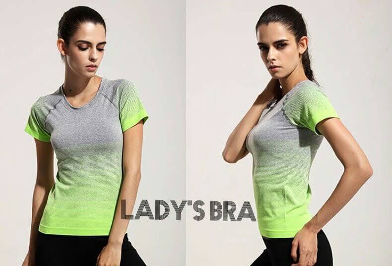 เสื้อออกกำลังกายแขนสั้น