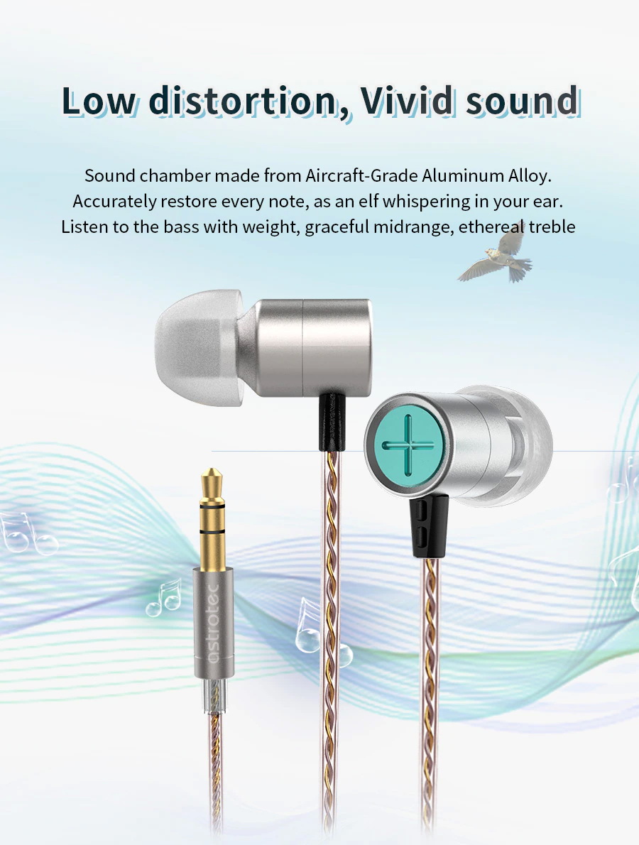 Astrotec Vesna หูฟังอินเอียร์ที่ใช้ LCP Diaphragm จากญี่ปุ่น