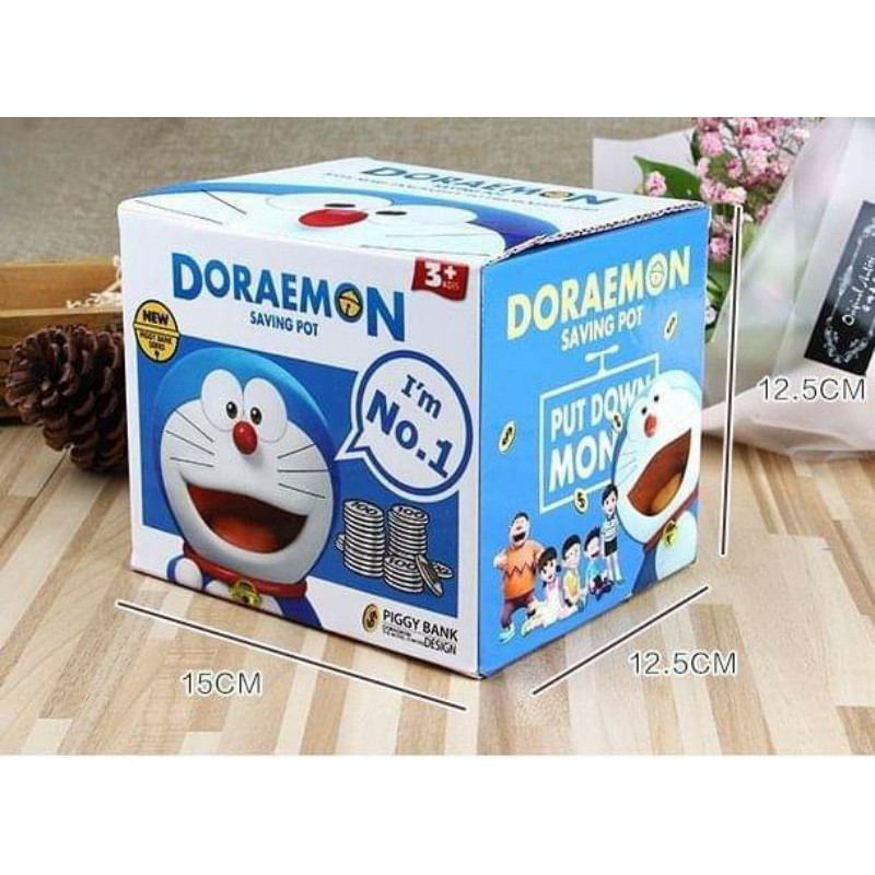 ออมสินโดเรม่อน แมวกินเหรียญโดเรม่อน พร้อมส่งจากไทย