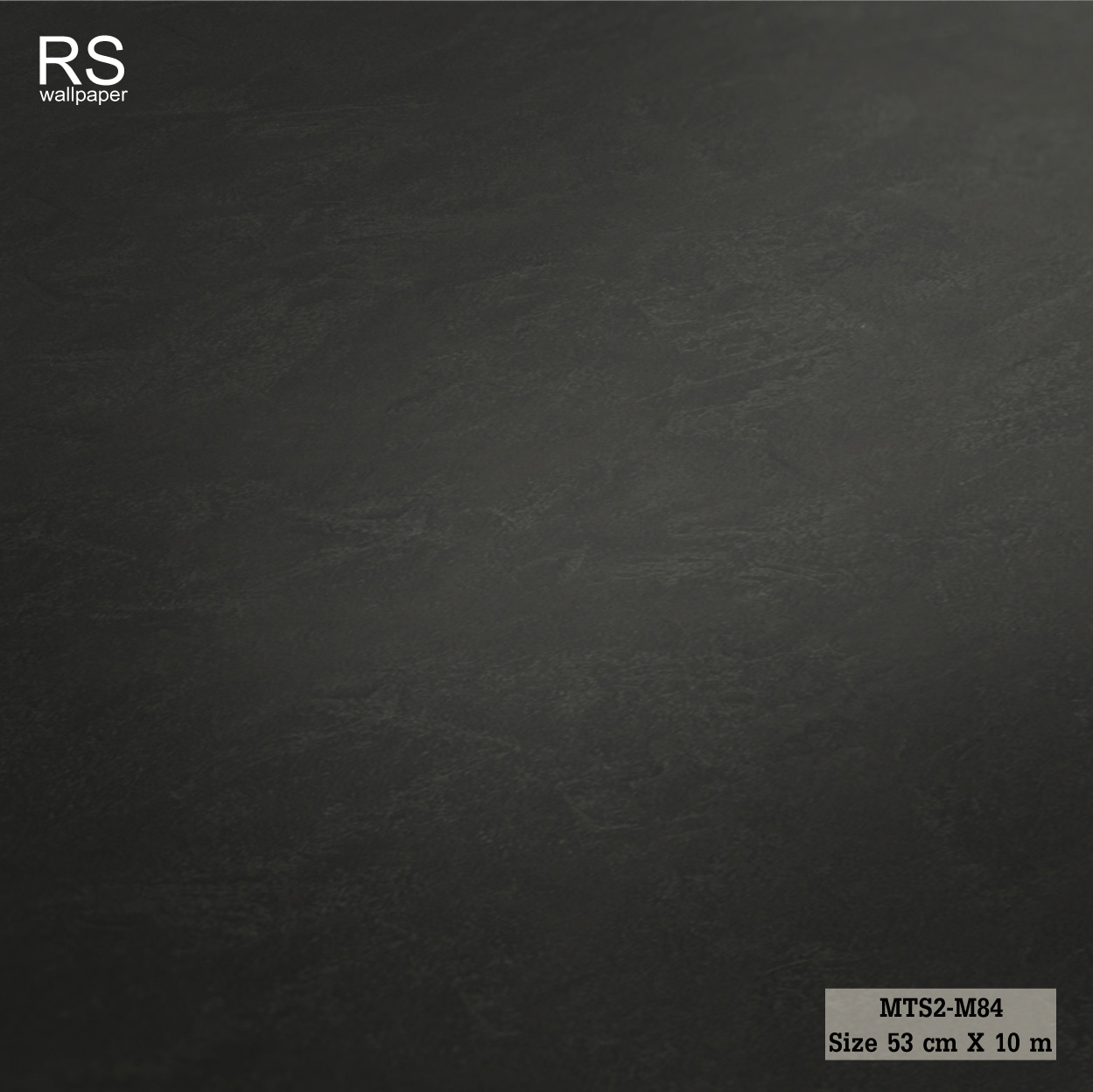 วอลเปเปอร์ ลายปูนเปลือยสีดำ MTS2-M84