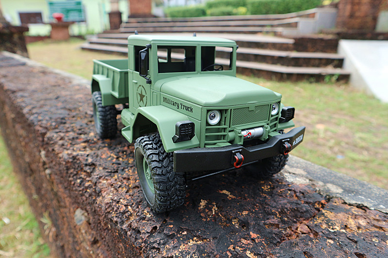 รถGMC U.S ARMY 4x4 รถทหารอเมริกัน - HENG LONG 3853A 1:16