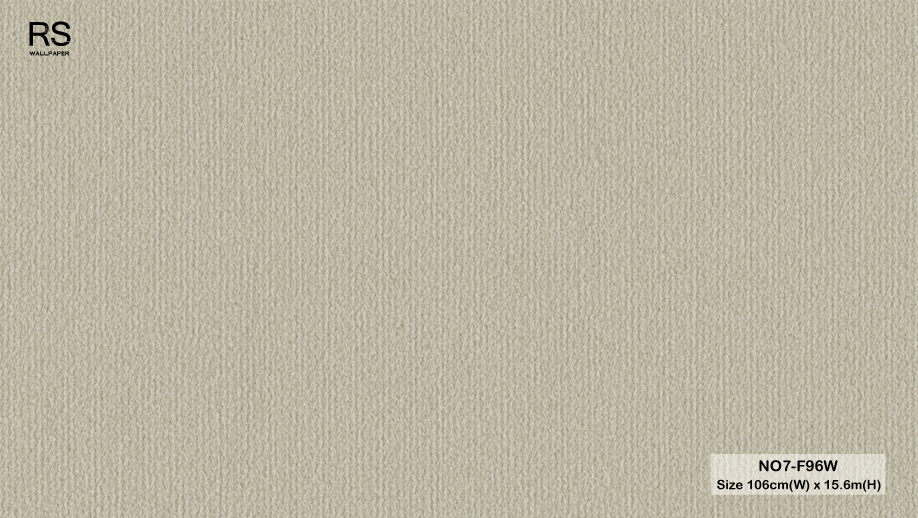 วอลเปเปอร์ สีน้ำตาลอ่อน-เบจ NO7-F96W