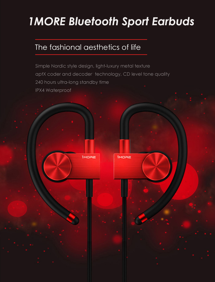 ขาย 1more EB100 หูฟังอินเอียร์แบบบลูทูธ รองรับ Bluetooth 4.0 Qualcomm aptX HD