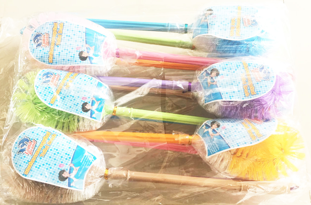 แปรงขัดห้องน้ำหัวรี ตราโลมา 50 ซม.