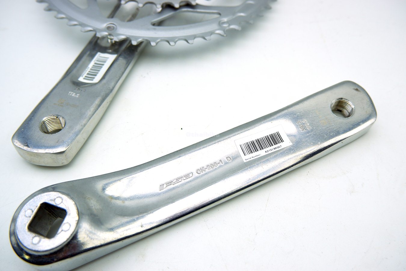 ขาจานกะโหลกเหลี่ยม FSA รุ่น CK-C200 ขนาด 50-34T ขายาว 172.5