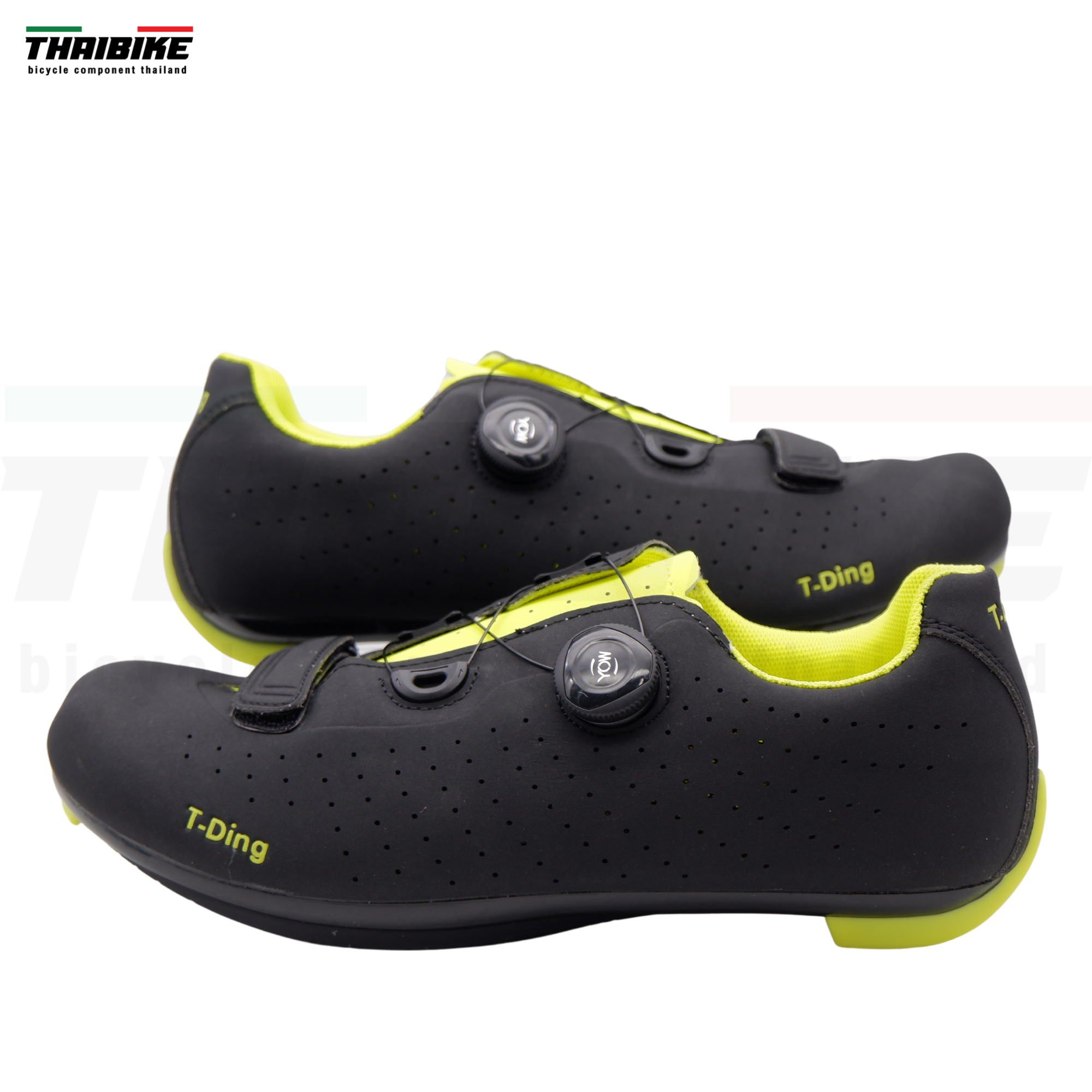 รองเท้าปั่นจักรยานเสือหมอบ THAIBIKE T-DING รองเท้าคลีตหมอบ