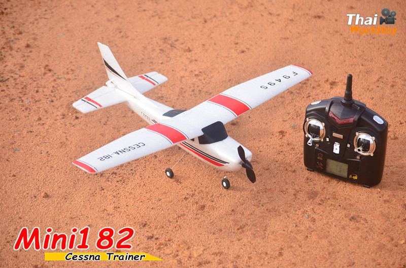 Mini182 RC Cessna (ครบชุดพร้อมบิน)
