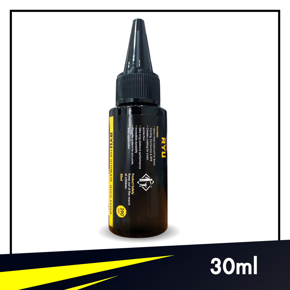 ขนาดพกพา 30ml น้ำมันหยอดโซ่จักรยาน มอเตอร์ไซต์ RYU PREMIUM