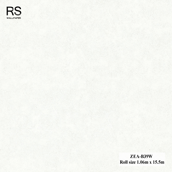 วอลเปเปอร์ พื้นสีขาว ZEA-B39W