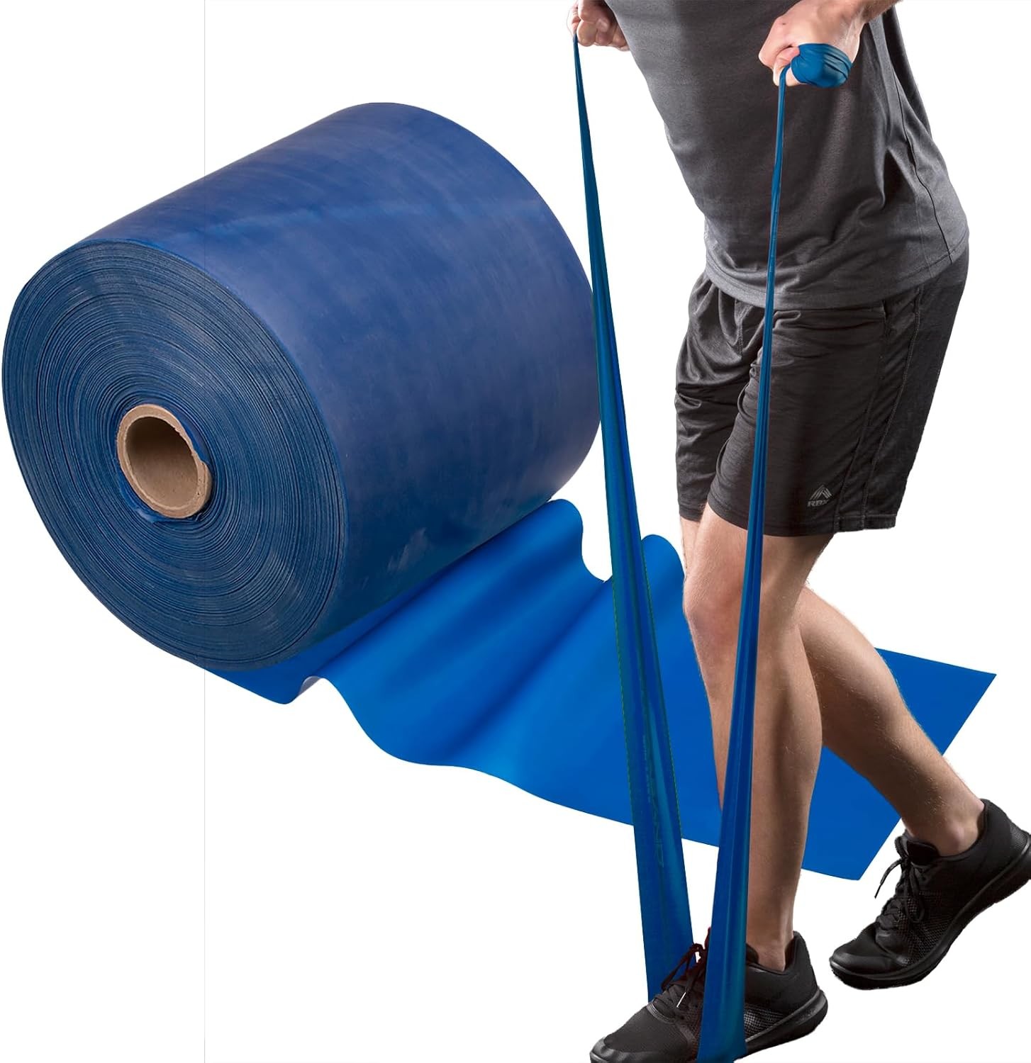 แผ่นยางยืดออกกำลังกายTheraBand ขนาด 45.5 เมตร (50 หลา) USA