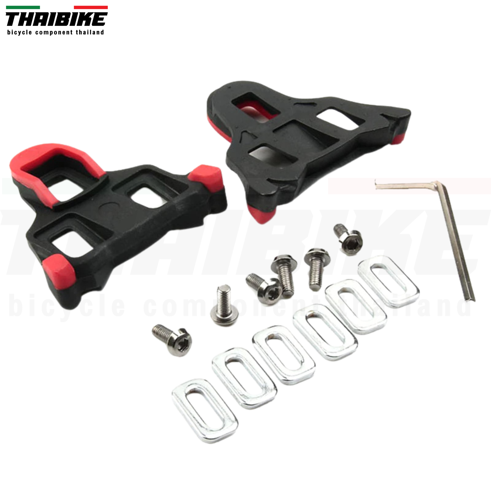 แผ่นคลีตใส่รองเท้าสำหรับเสือหมอบ THIAIIBKE รองรับ SHIMANO แบบแยกองศา
