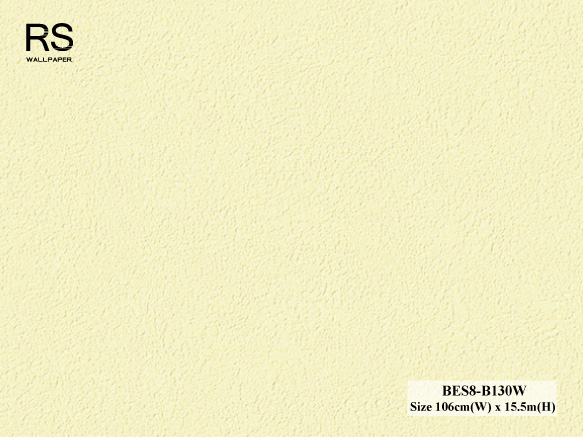 วอลเปเปอร์สีเหลืองอ่อน BES8-B130W