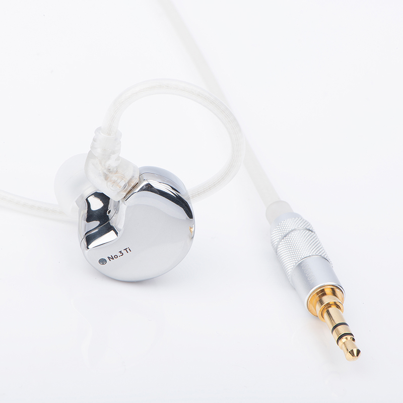 ขาย TFZ NO.3 TI สี Titanium หูฟัง Dynamic เสียงดี เบสลึกหนักแน่น ถอดสายได้