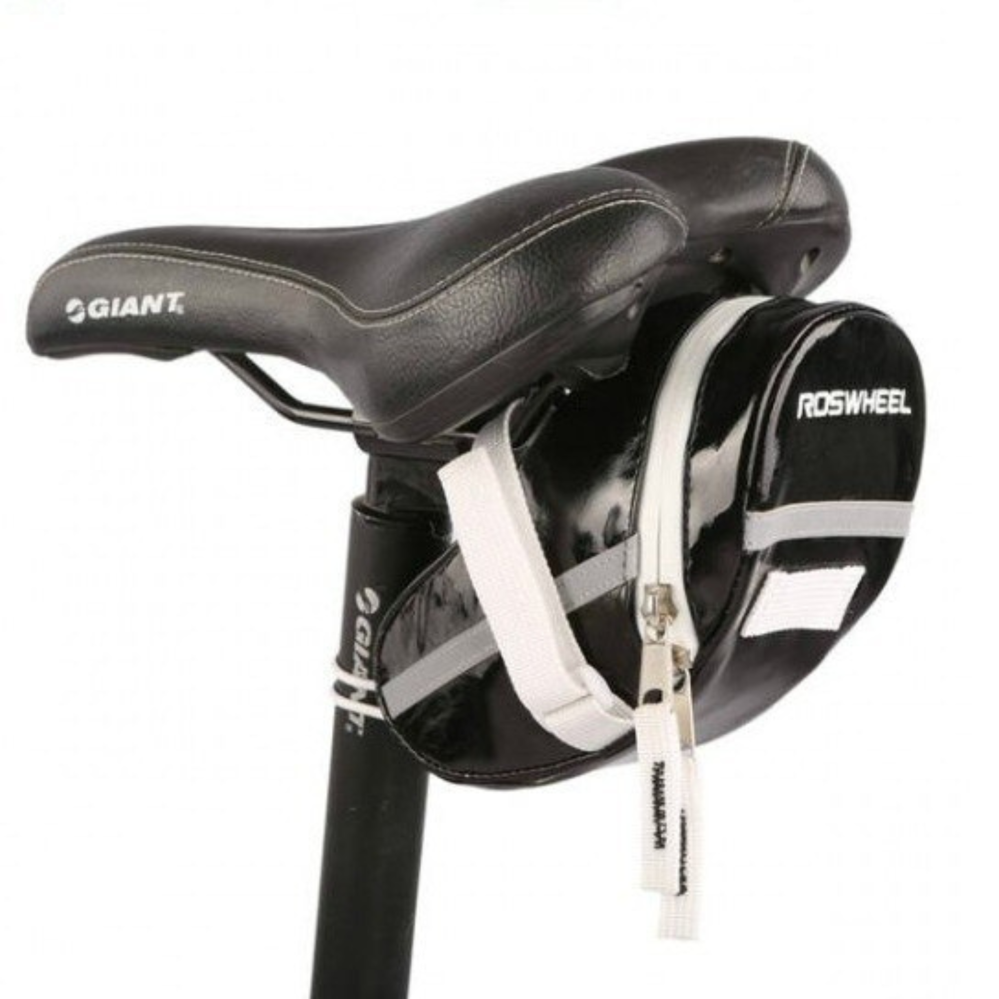 กระเป๋าใต้อานจักรยาน หนัง PU แบบกันน้ำได้ Roswheel 13660 (มีตำหนิ)