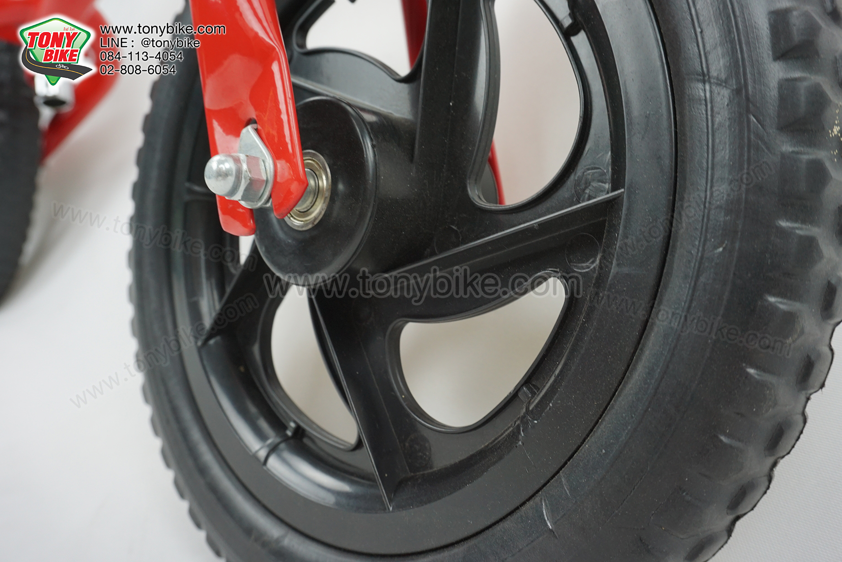 จักรยานขาไถ ล้อ 12 นิ้ว สีแดง