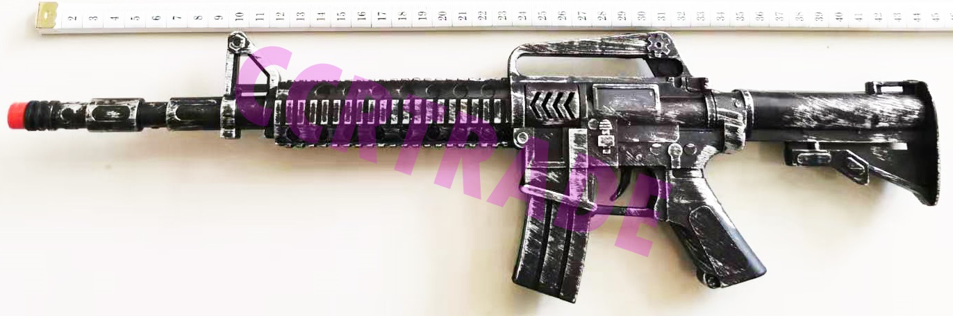 ปืน M16 ลายพราง มีเสียง มีไฟ 42.5 ซม.