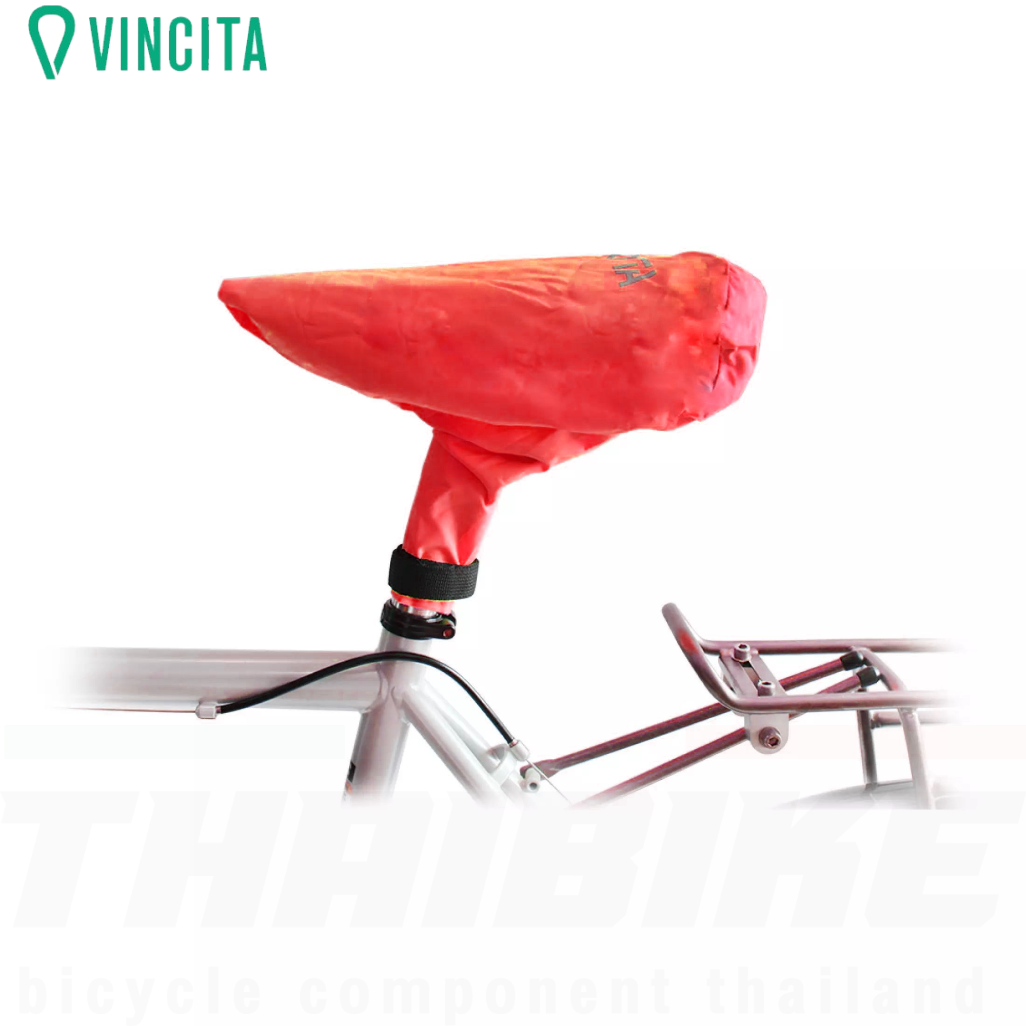 VINCITA B504C — ผ้าคลุมเบาะและหลักอานจักรยาน (กันน้ำ)