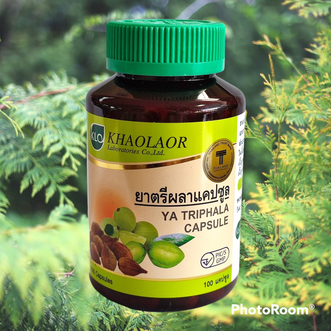 ยาตรีผลาแคปซูลขาวละออ